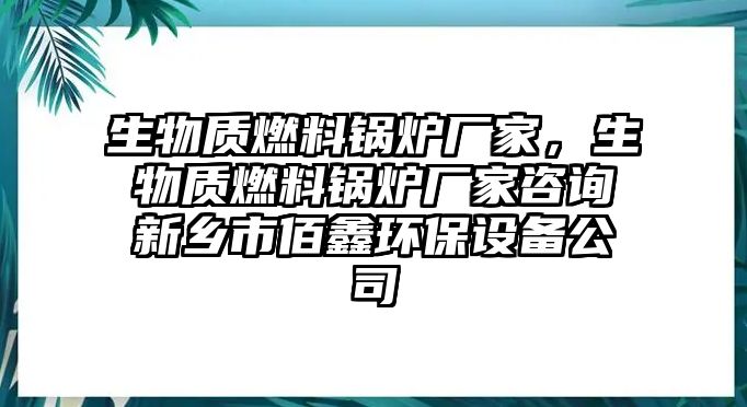 生物質(zhì)燃料鍋爐廠家，生物質(zhì)燃料鍋爐廠家咨詢新鄉(xiāng)市佰鑫環(huán)保設(shè)備公司