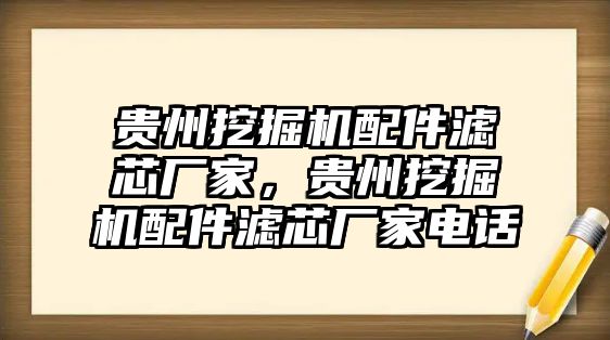 貴州挖掘機(jī)配件濾芯廠家，貴州挖掘機(jī)配件濾芯廠家電話