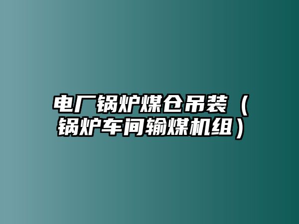 電廠鍋爐煤倉(cāng)吊裝（鍋爐車間輸煤機(jī)組）