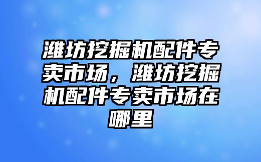 濰坊挖掘機配件專賣市場，濰坊挖掘機配件專賣市場在哪里