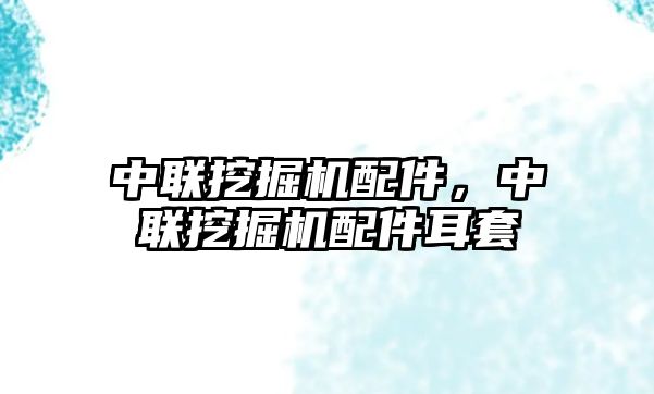 中聯(lián)挖掘機配件，中聯(lián)挖掘機配件耳套