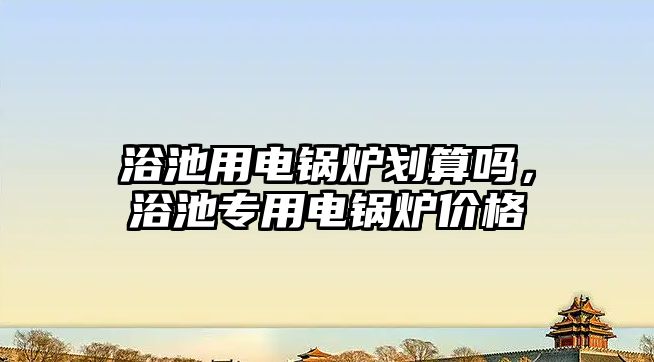 浴池用電鍋爐劃算嗎，浴池專用電鍋爐價格