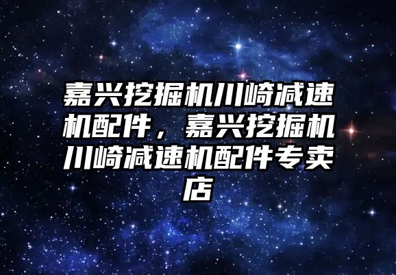 嘉興挖掘機川崎減速機配件，嘉興挖掘機川崎減速機配件專賣店