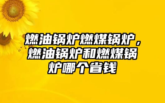 燃油鍋爐燃煤鍋爐，燃油鍋爐和燃煤鍋爐哪個省錢