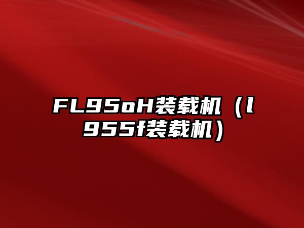 FL95oH裝載機(jī)（l955f裝載機(jī)）