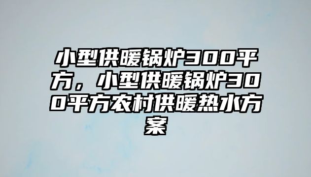 小型供暖鍋爐300平方，小型供暖鍋爐300平方農(nóng)村供暖熱水方案