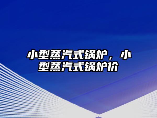 小型蒸汽式鍋爐，小型蒸汽式鍋爐價栿