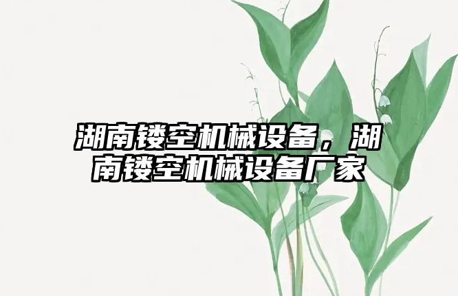 湖南鏤空機械設備，湖南鏤空機械設備廠家