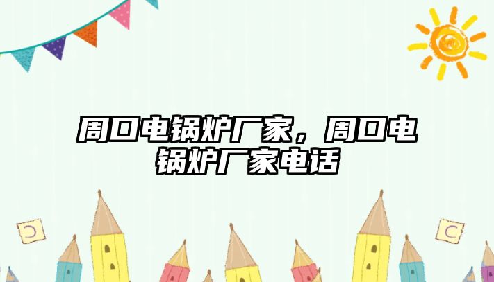 周口電鍋爐廠家，周口電鍋爐廠家電話