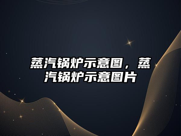 蒸汽鍋爐示意圖，蒸汽鍋爐示意圖片