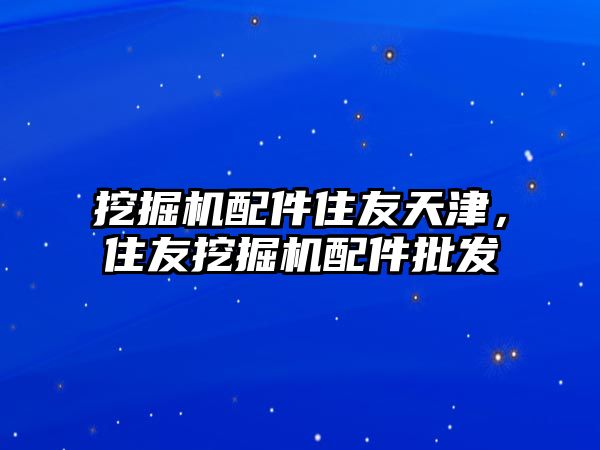 挖掘機配件住友天津，住友挖掘機配件批發