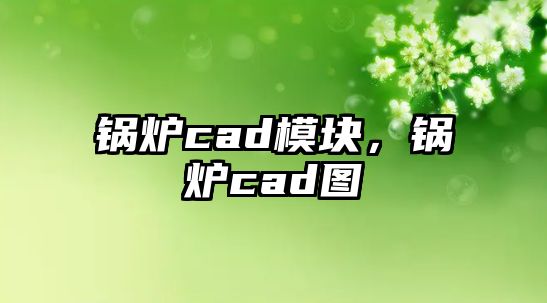 鍋爐cad模塊，鍋爐cad圖