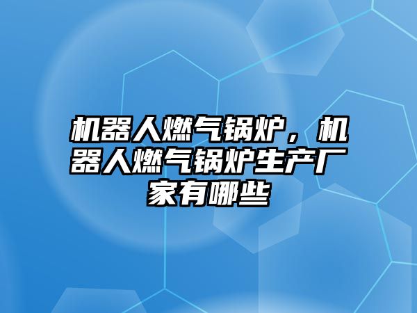 機(jī)器人燃?xì)忮仩t，機(jī)器人燃?xì)忮仩t生產(chǎn)廠家有哪些