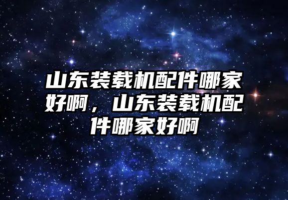 山東裝載機配件哪家好啊，山東裝載機配件哪家好啊