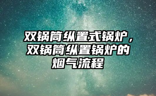 雙鍋筒縱置式鍋爐，雙鍋筒縱置鍋爐的煙氣流程