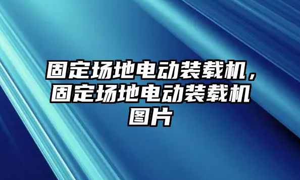 固定場(chǎng)地電動(dòng)裝載機(jī)，固定場(chǎng)地電動(dòng)裝載機(jī)圖片