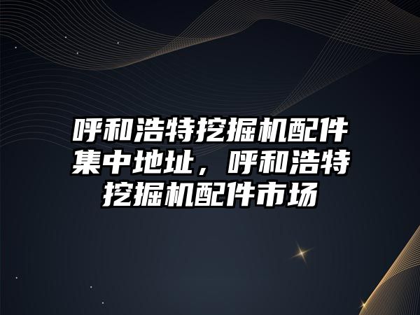 呼和浩特挖掘機(jī)配件集中地址，呼和浩特挖掘機(jī)配件市場(chǎng)