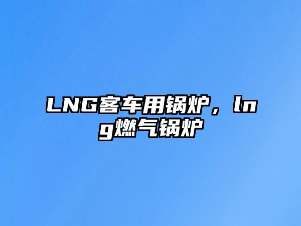 LNG客車用鍋爐，lng燃?xì)忮仩t