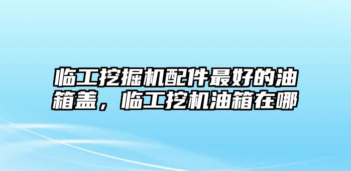 臨工挖掘機(jī)配件最好的油箱蓋，臨工挖機(jī)油箱在哪